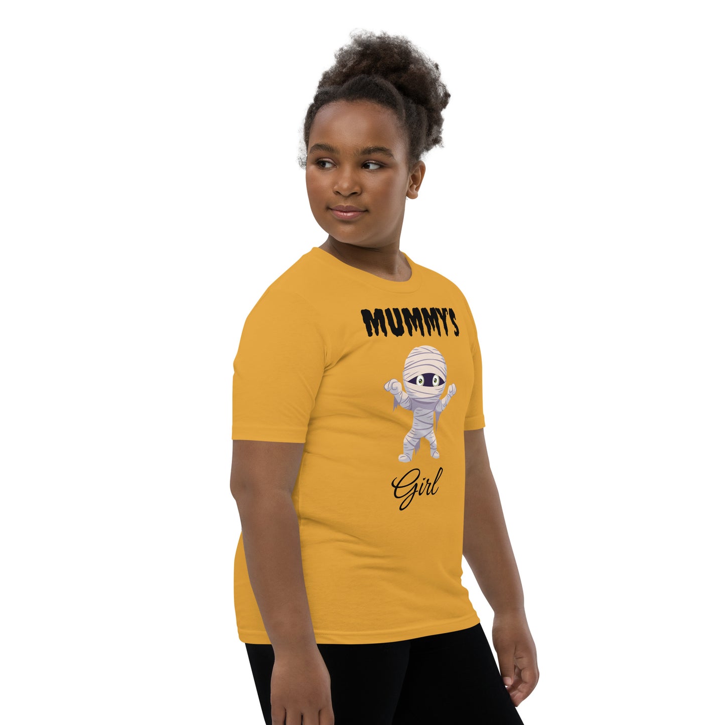 Mummy's Girl Light Halloween Youth Shirt