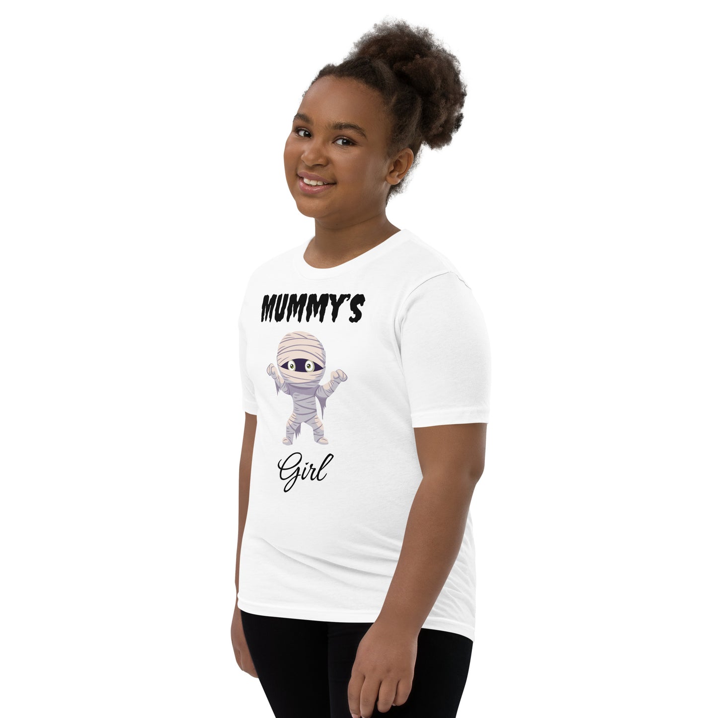 Mummy's Girl Light Halloween Youth Shirt