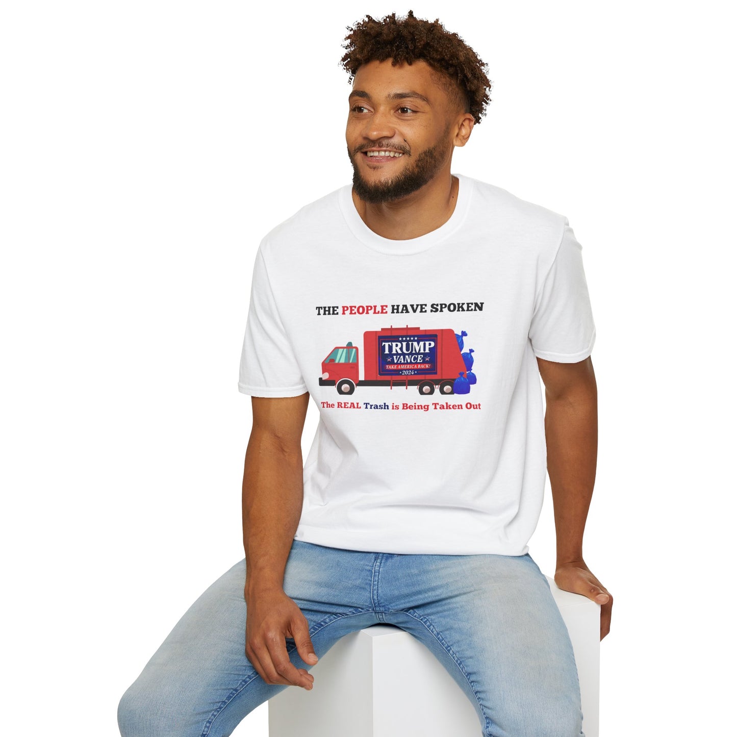 The People Have Spoken – Real Trash Taken Out Trump 2024 Election T-Shirt