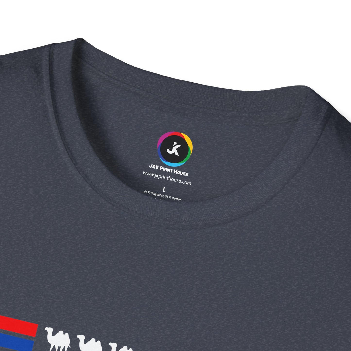 Kameltoe Harris 2024 - Vote Trump Dark Gildan Softstyle T-Shirt