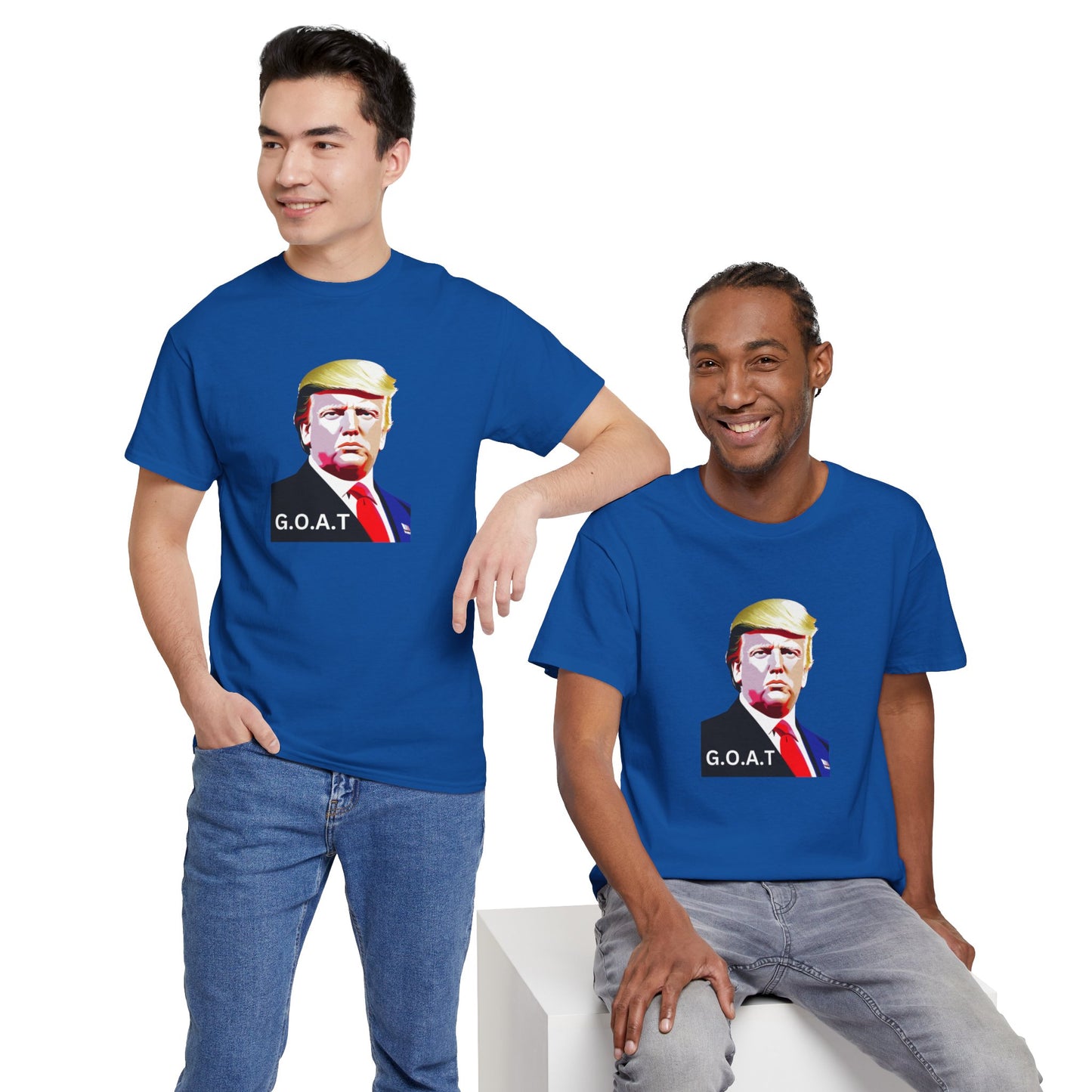 G.O.A.T. Donald Trump - Premium Standard T-Shirt