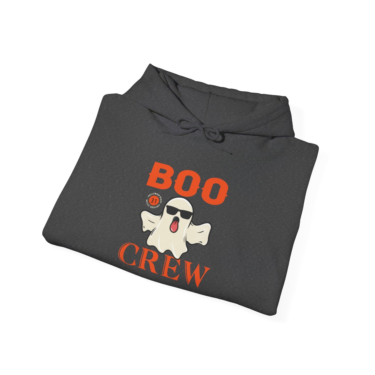 Boo Crew Halloween Hoodie | Spooky Season Ghost Sweatshirt