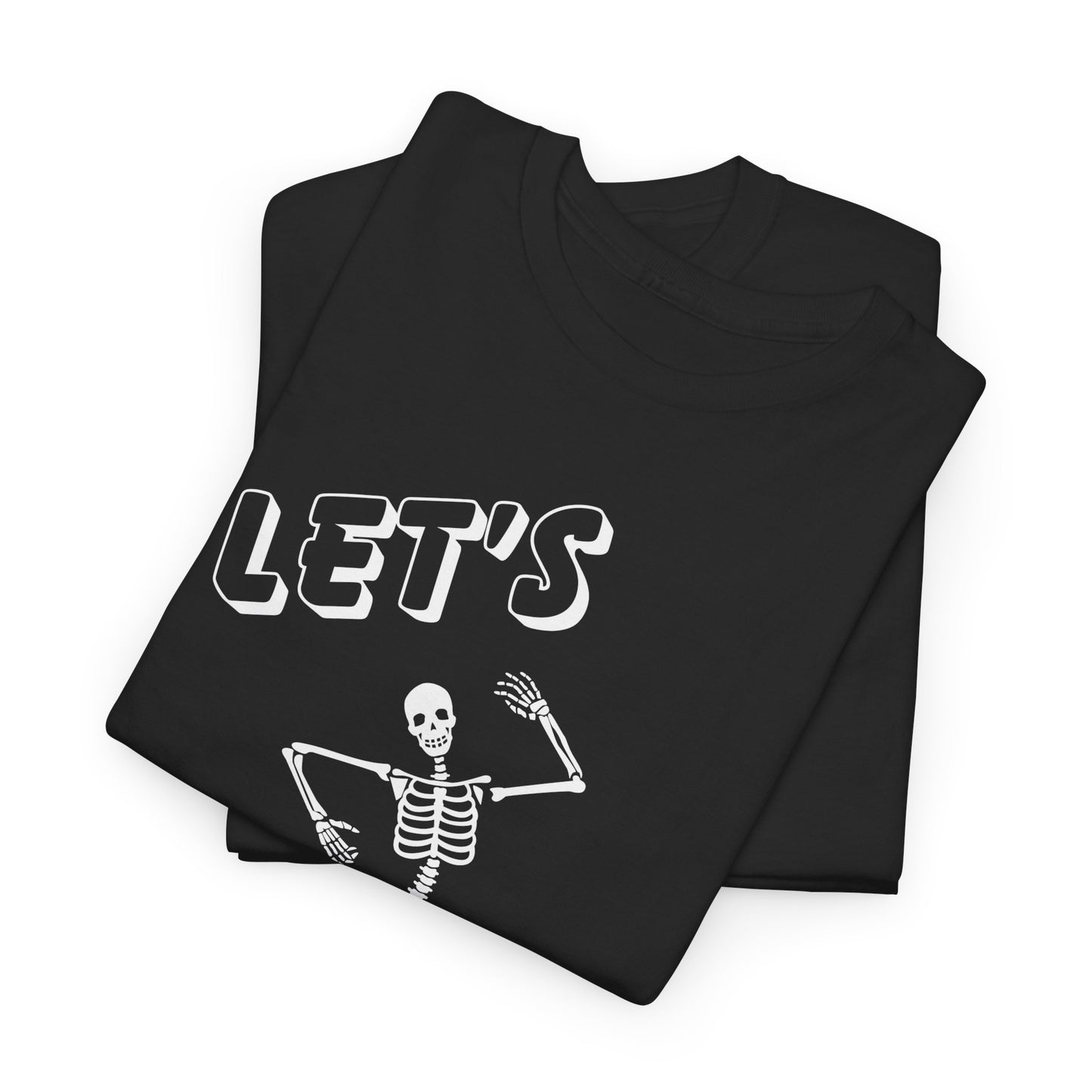 Let’s Bone Halloween Skeleton Gildan T-Shirt