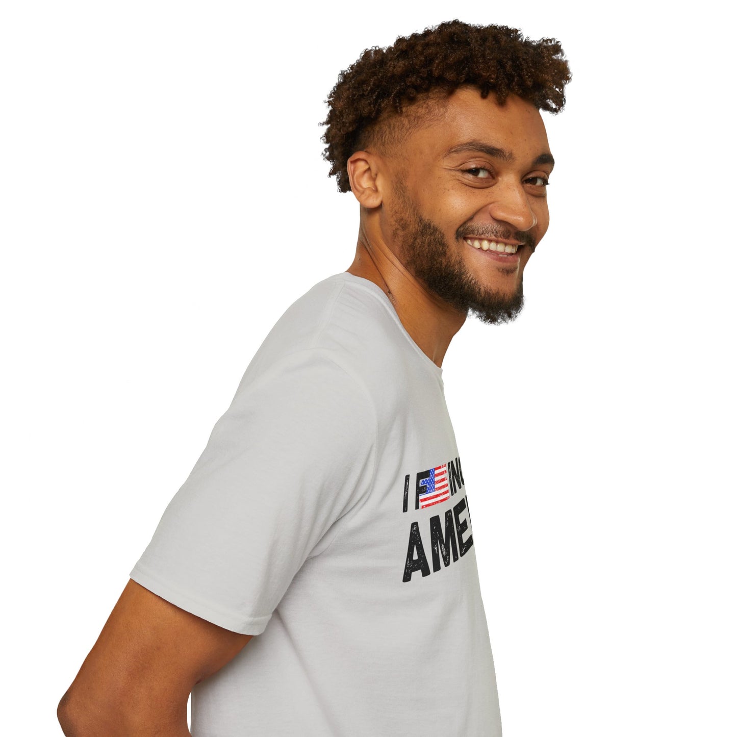 F***ing Love America - Premium Softstyle  Light T-Shirt