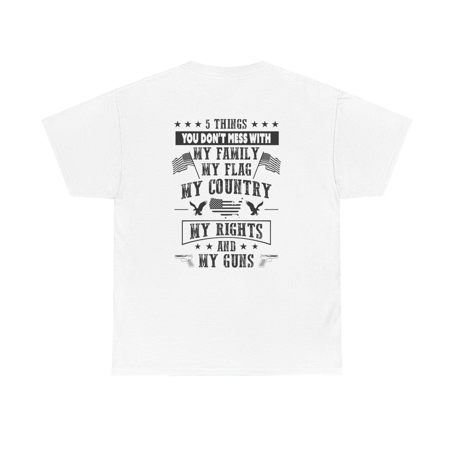 5 Things You Don't Mess With - Premium Light T-Shirt
