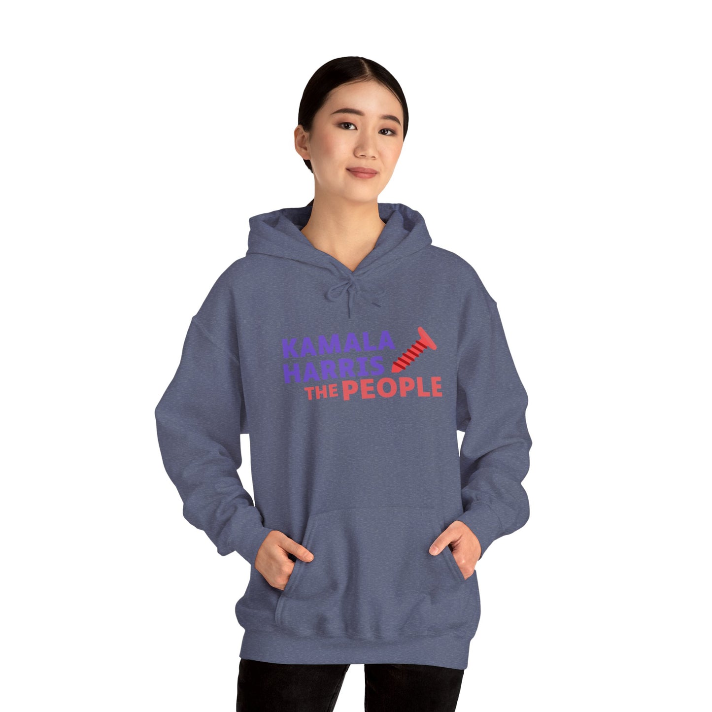 Kamala Harris "Screwing the People" Gildan Unisex Hoodie