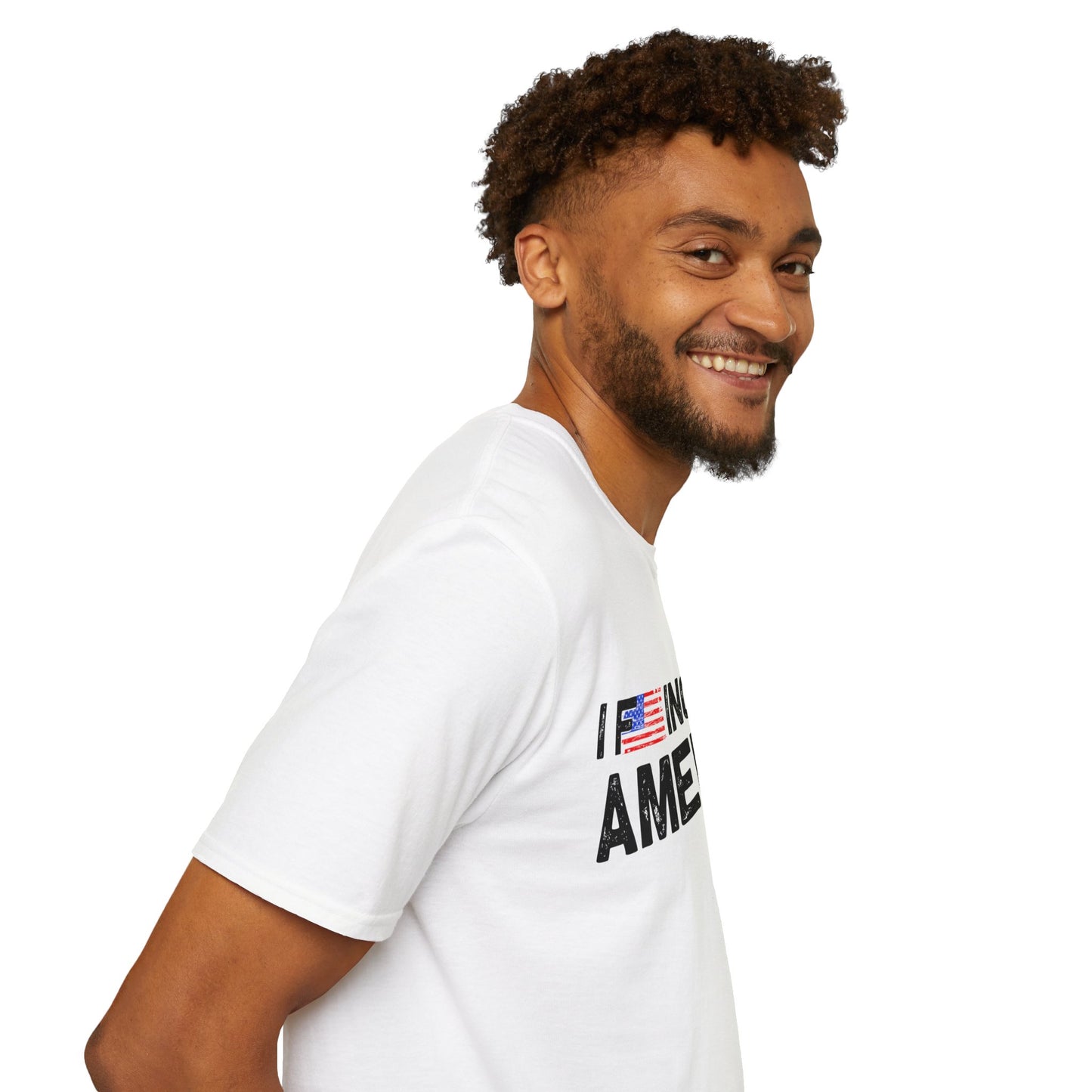 F***ing Love America - Premium Softstyle  Light T-Shirt