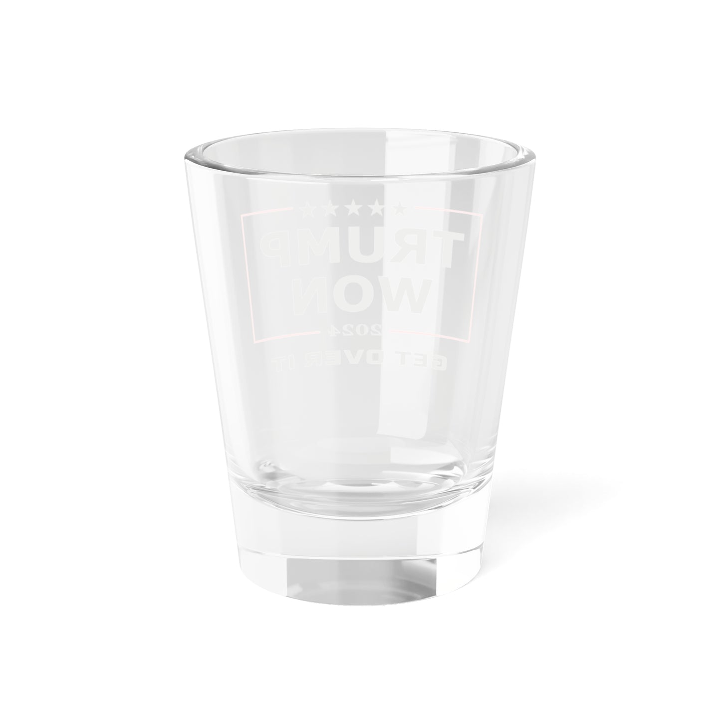 Limited Edition Trump Won 2024 Shot Glass 1.5oz – Celebrate the Victory with This Exclusive Collectible