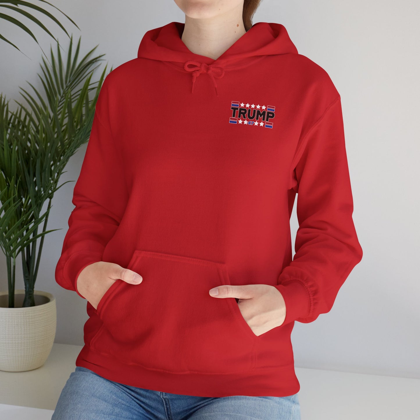 Trump 47 "You Missed B*tches" Double-Sided Gildan Hoodie