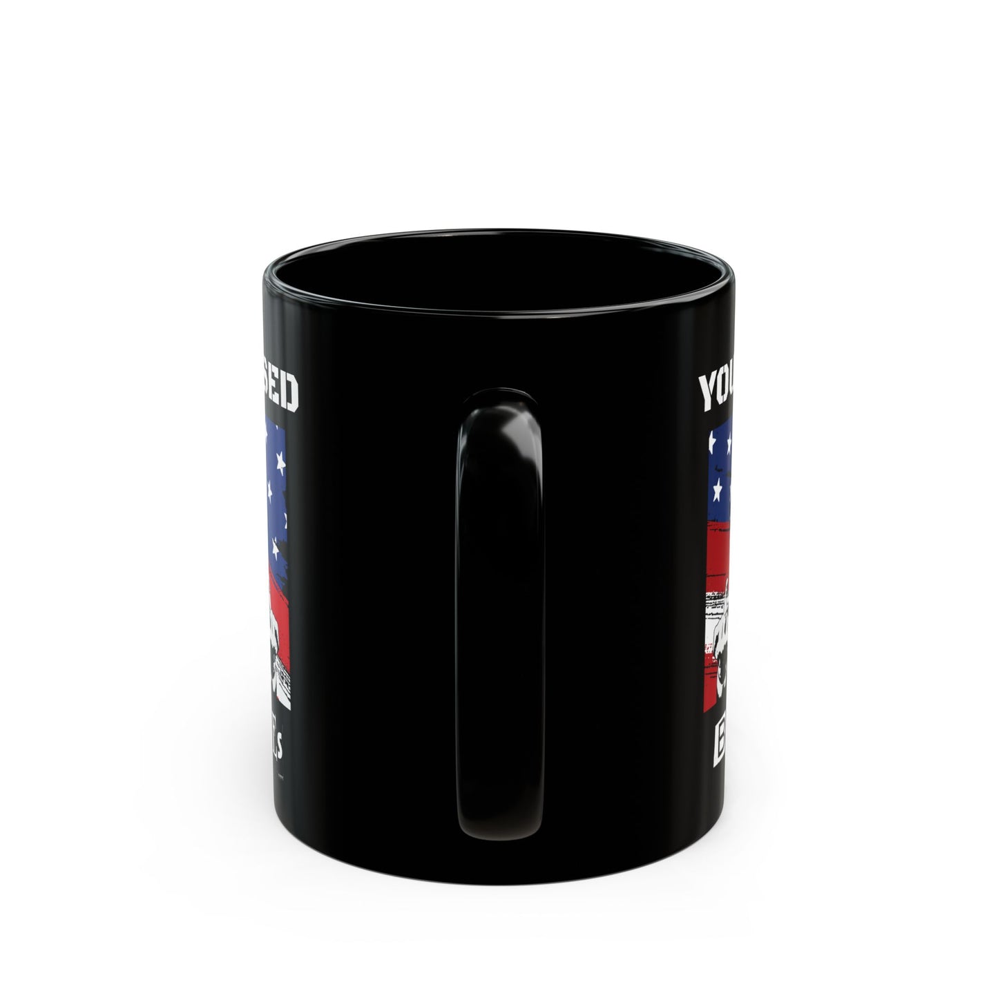 Trump You Missed B*tches Black Ceramic Mug | Funny Political Incorrect 2024 Election Gift (11oz, 15oz)