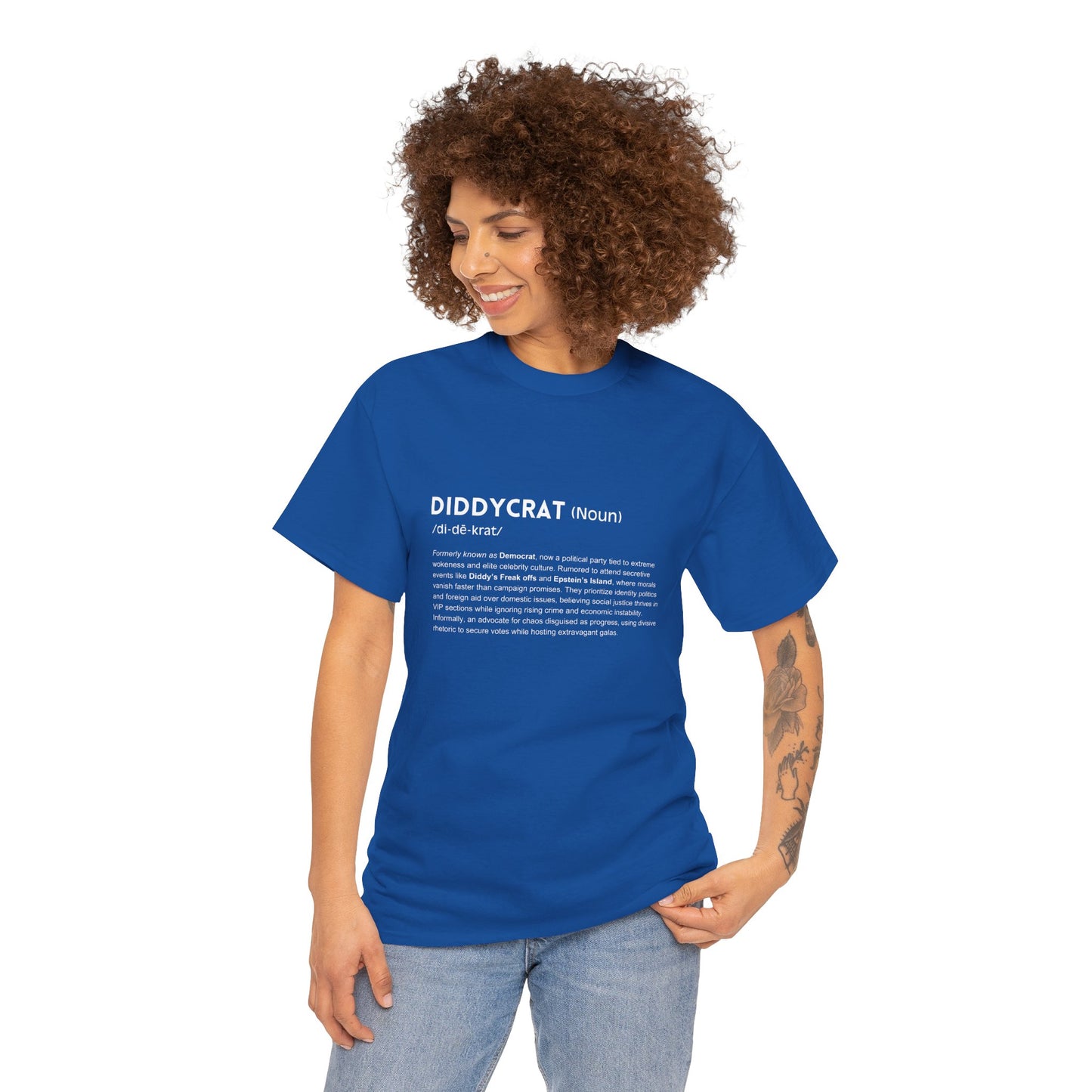 Diddycrat Definition T-Shirt – Condensed Version Politically Incorrect Election Tee
