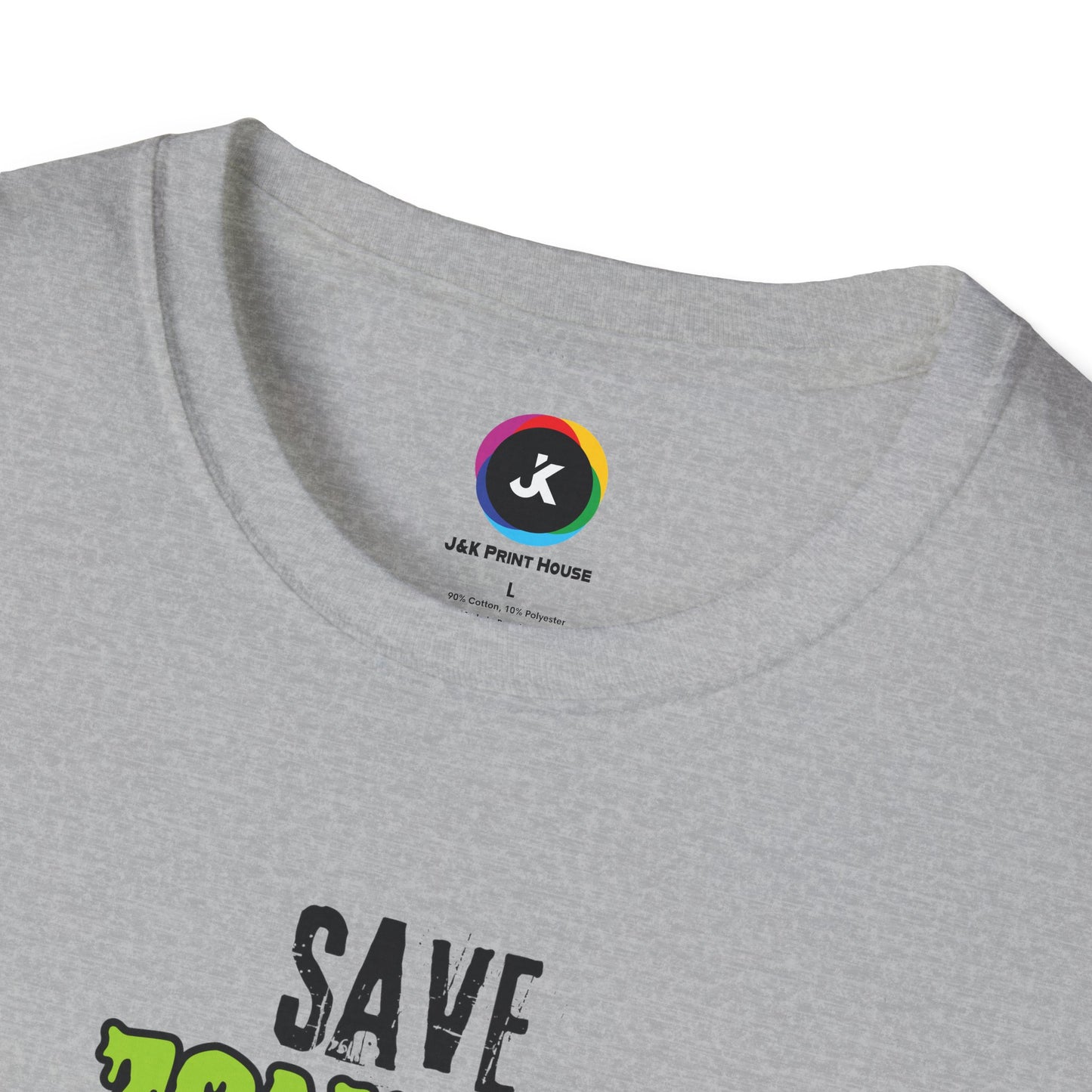 Save Zombies, Vote Trump – Halloween & Election Crossover Zombie Softstyle T-Shirt