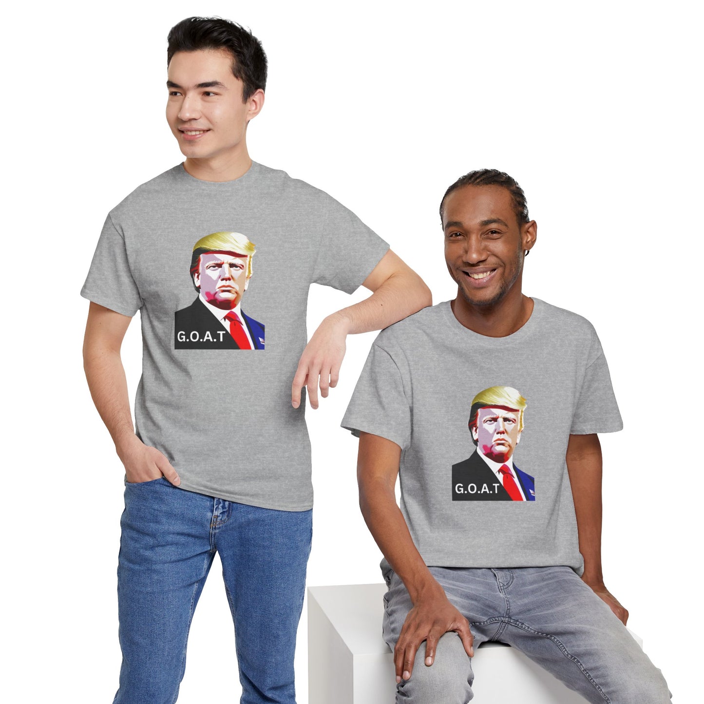 G.O.A.T. Donald Trump - Premium Standard T-Shirt