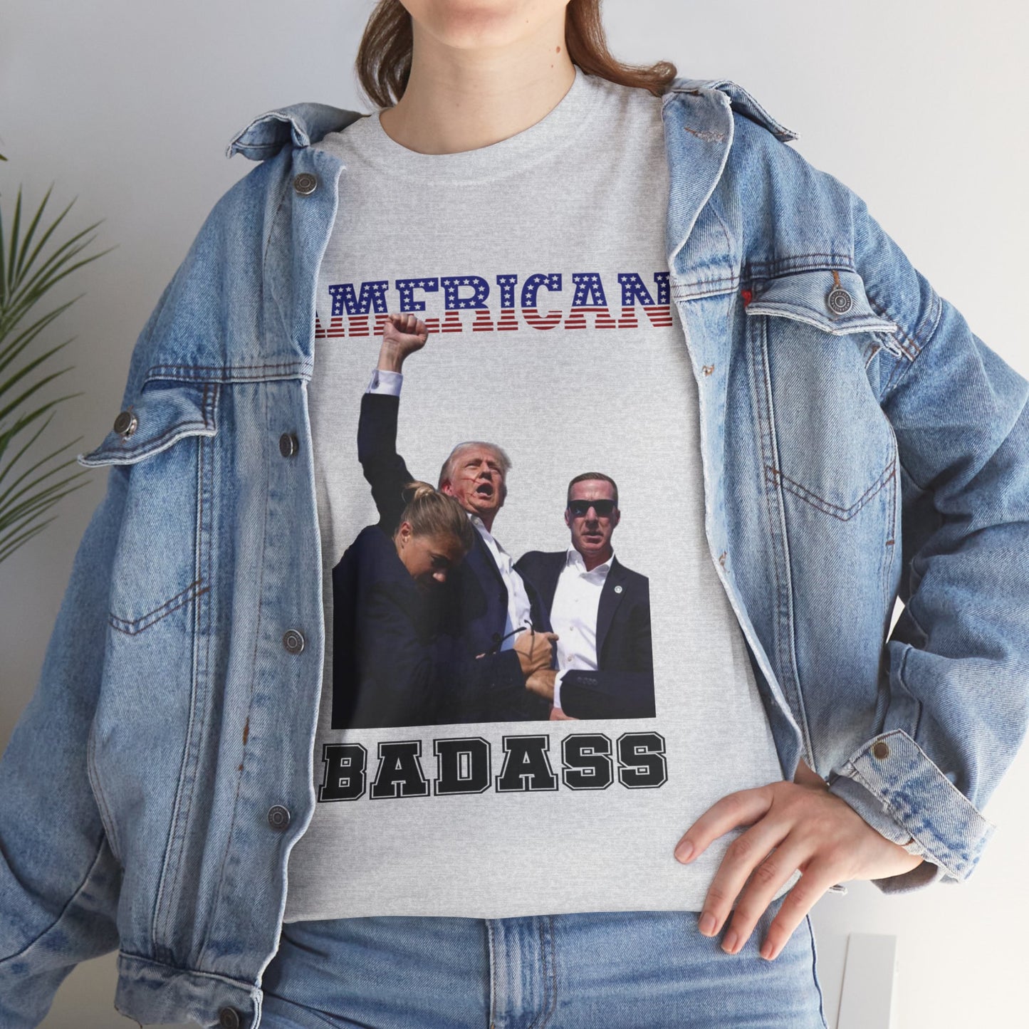 American Badass Unisex Heavy Cotton Tee