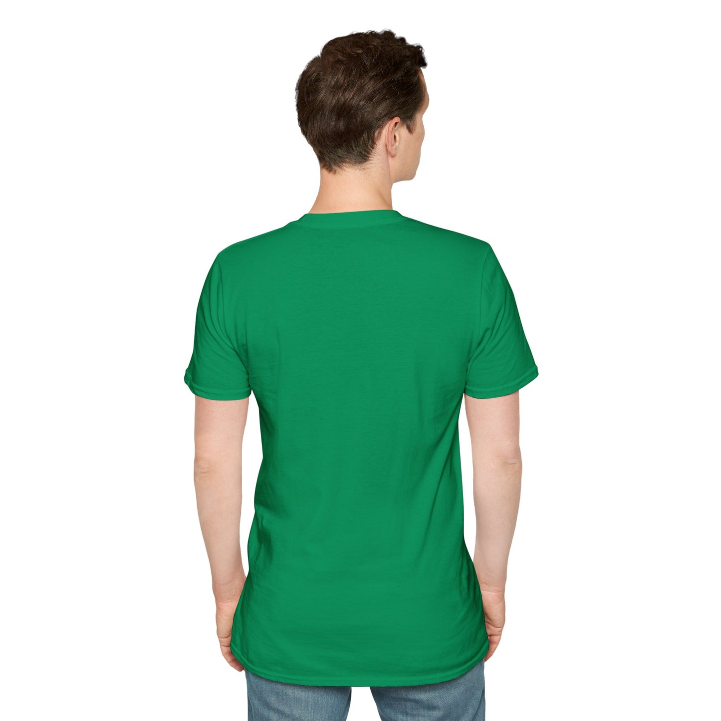 "Bite Me" Gingerbread Man Christmas Softstyle T-Shirt – Humorous Holiday Apparel