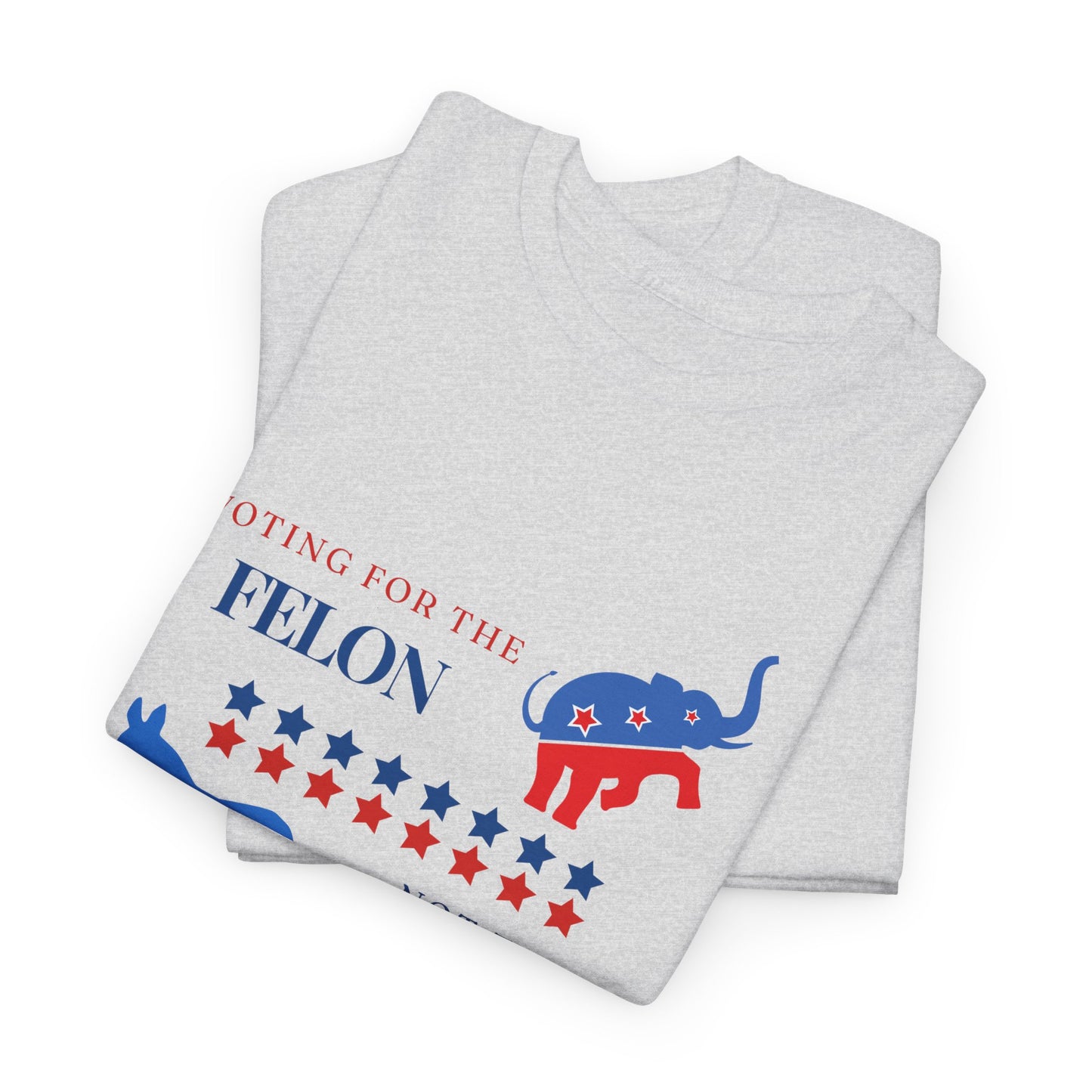 Voting for the Felon Not the Jackass! - Premium Standard T-Shirt
