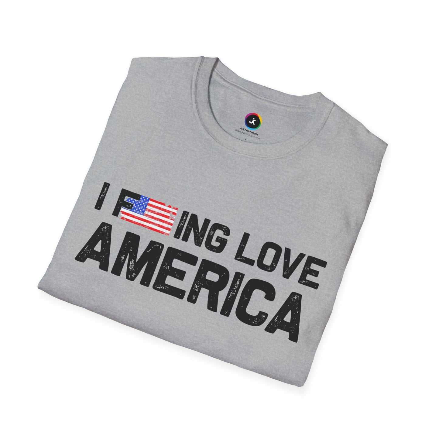 F***ing Love America - Premium Softstyle  Light T-Shirt