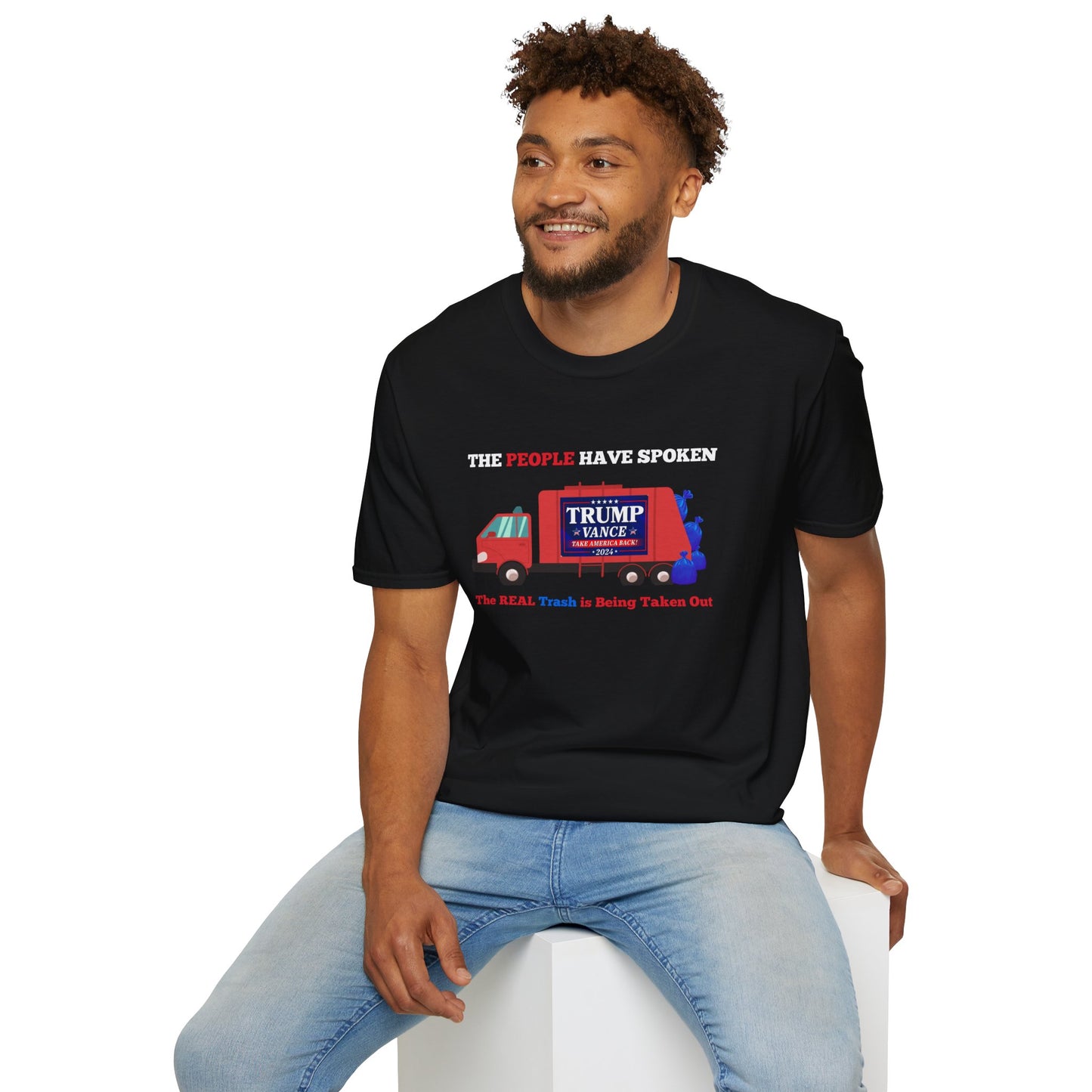 The People Have Spoken – Real Trash Taken Out Trump 2024 Election T-Shirt