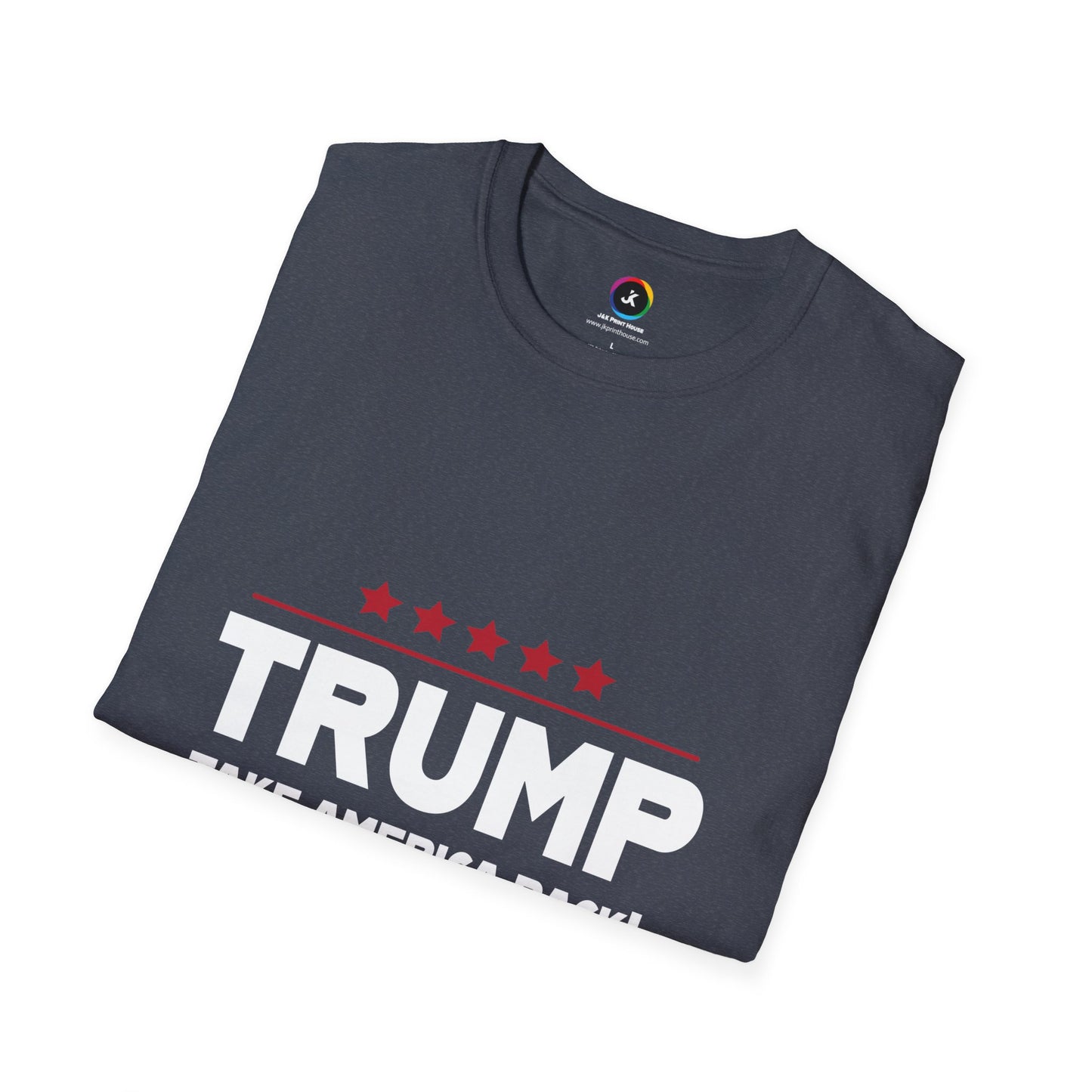 Trump Take America Back - Premium Soft-Style Dark T-Shirt