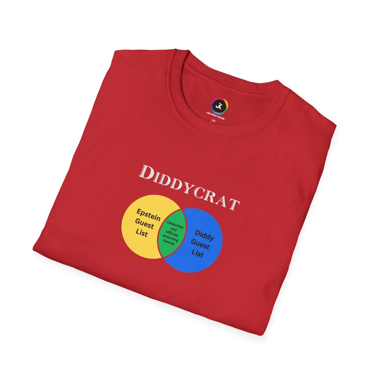 Double-Sided Diddycrat Full Definition Softstyle T-Shirt