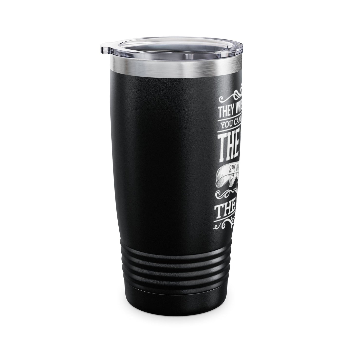I Am the Storm Black Ringneck Tumbler, 20oz