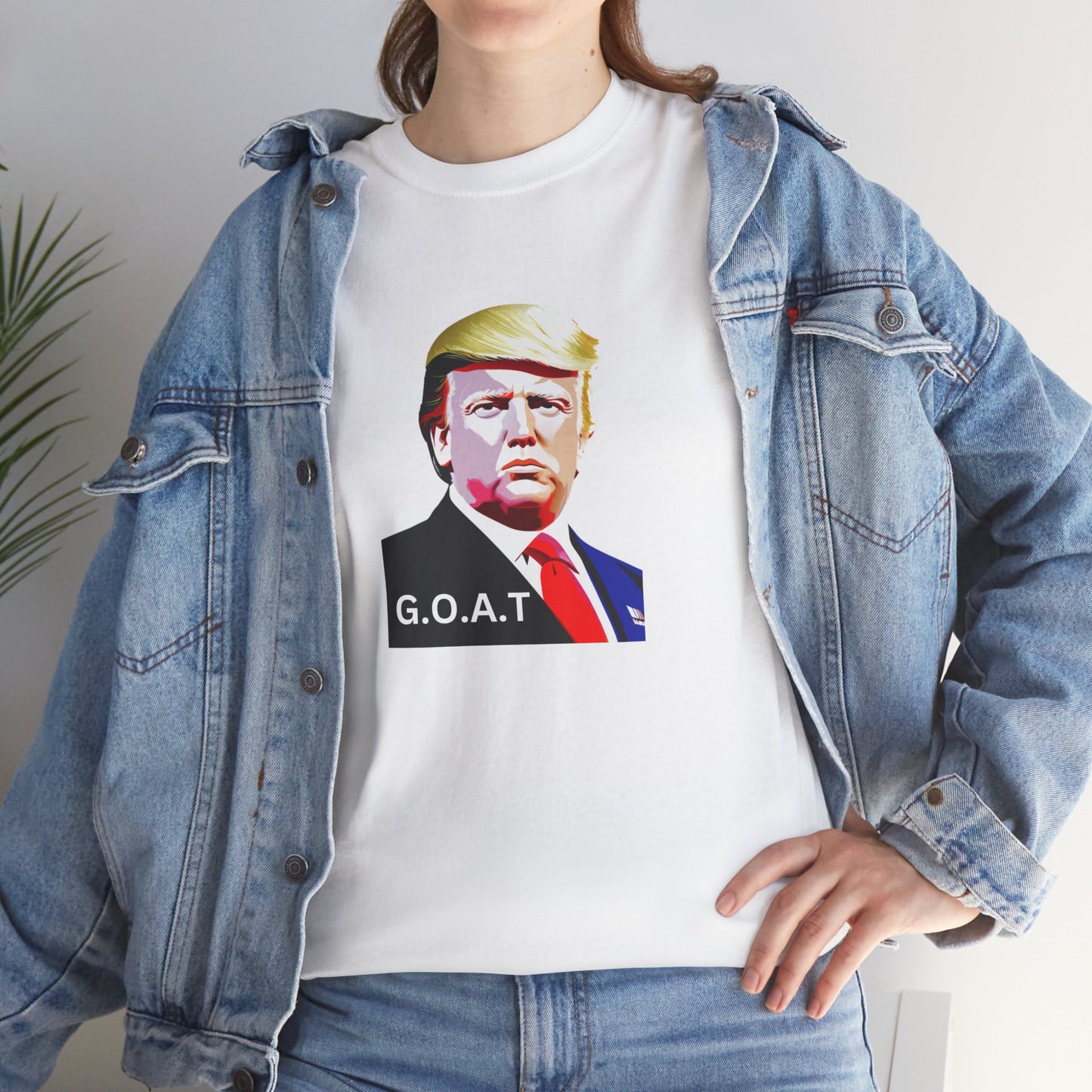 G.O.A.T. Donald Trump - Premium Standard T-Shirt
