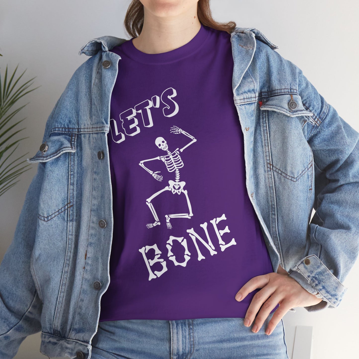 Let’s Bone Halloween Skeleton Gildan T-Shirt