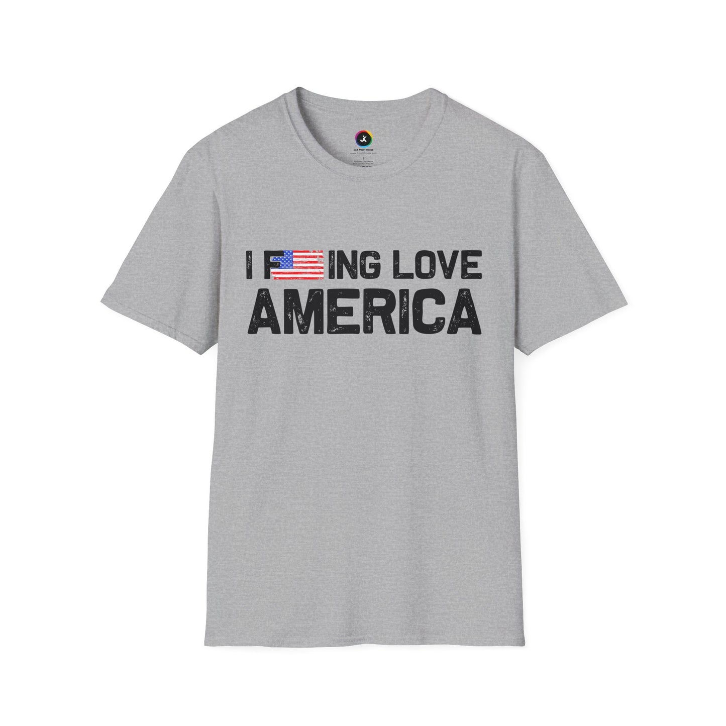 F***ing Love America - Premium Softstyle  Light T-Shirt