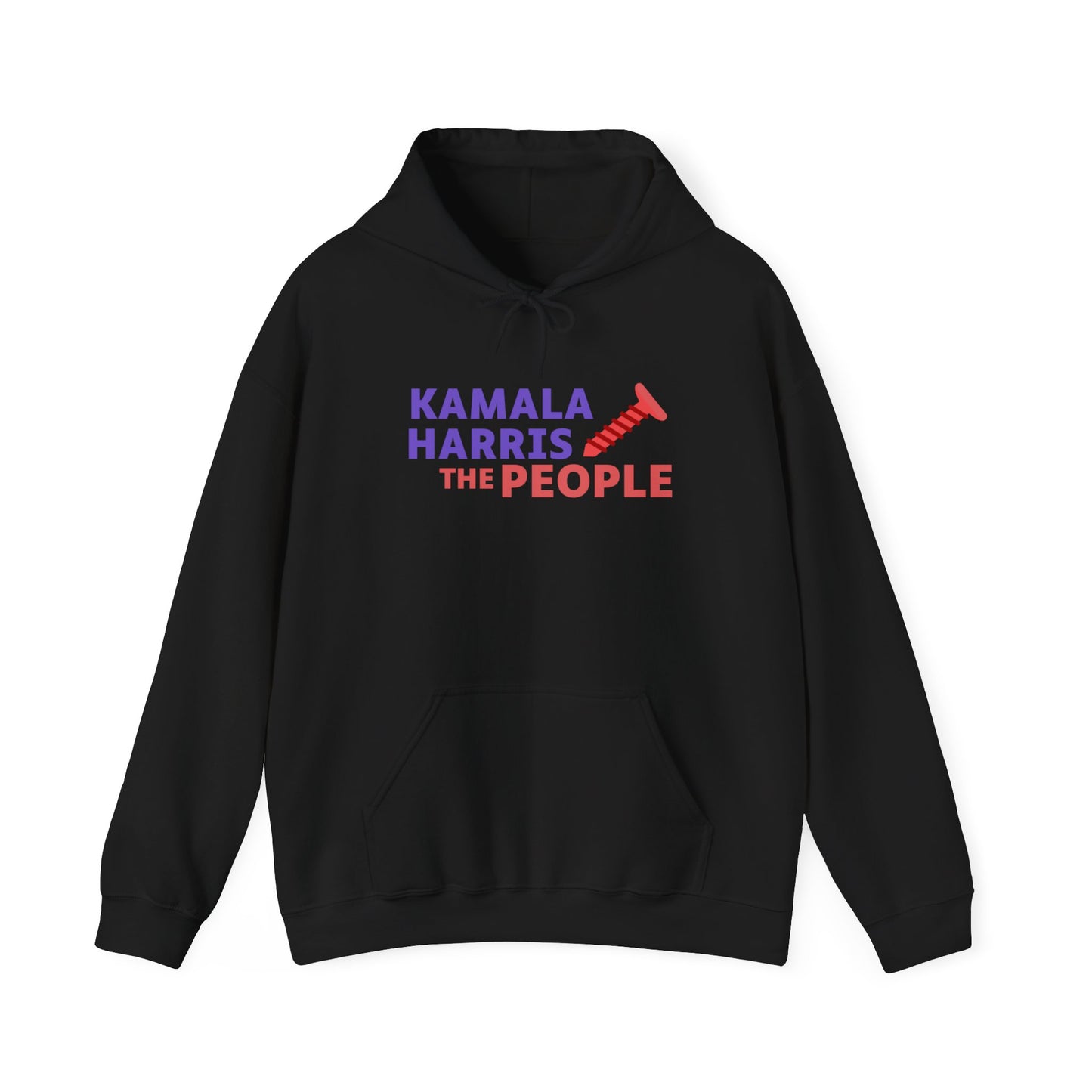 Kamala Harris "Screwing the People" Gildan Unisex Hoodie