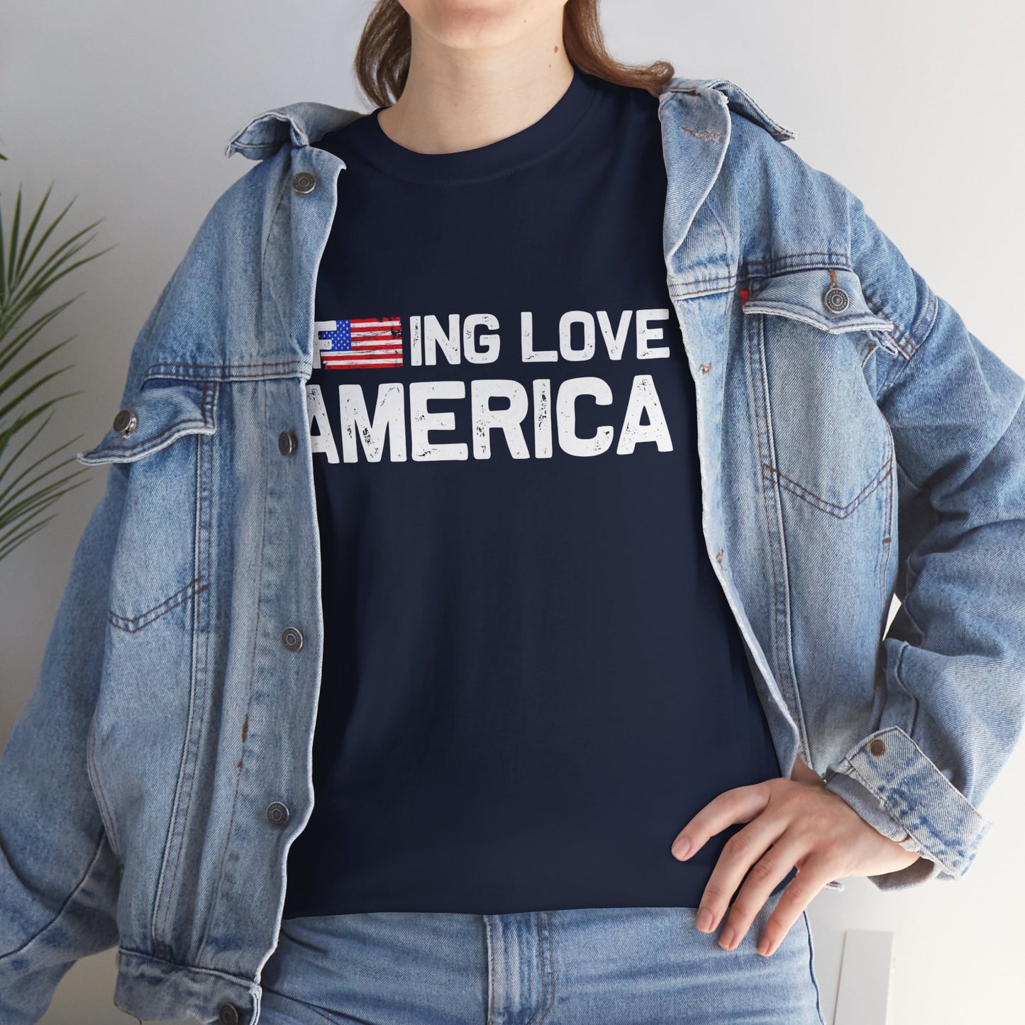 F***ing Love America - Premium Standard Dark T-Shirt