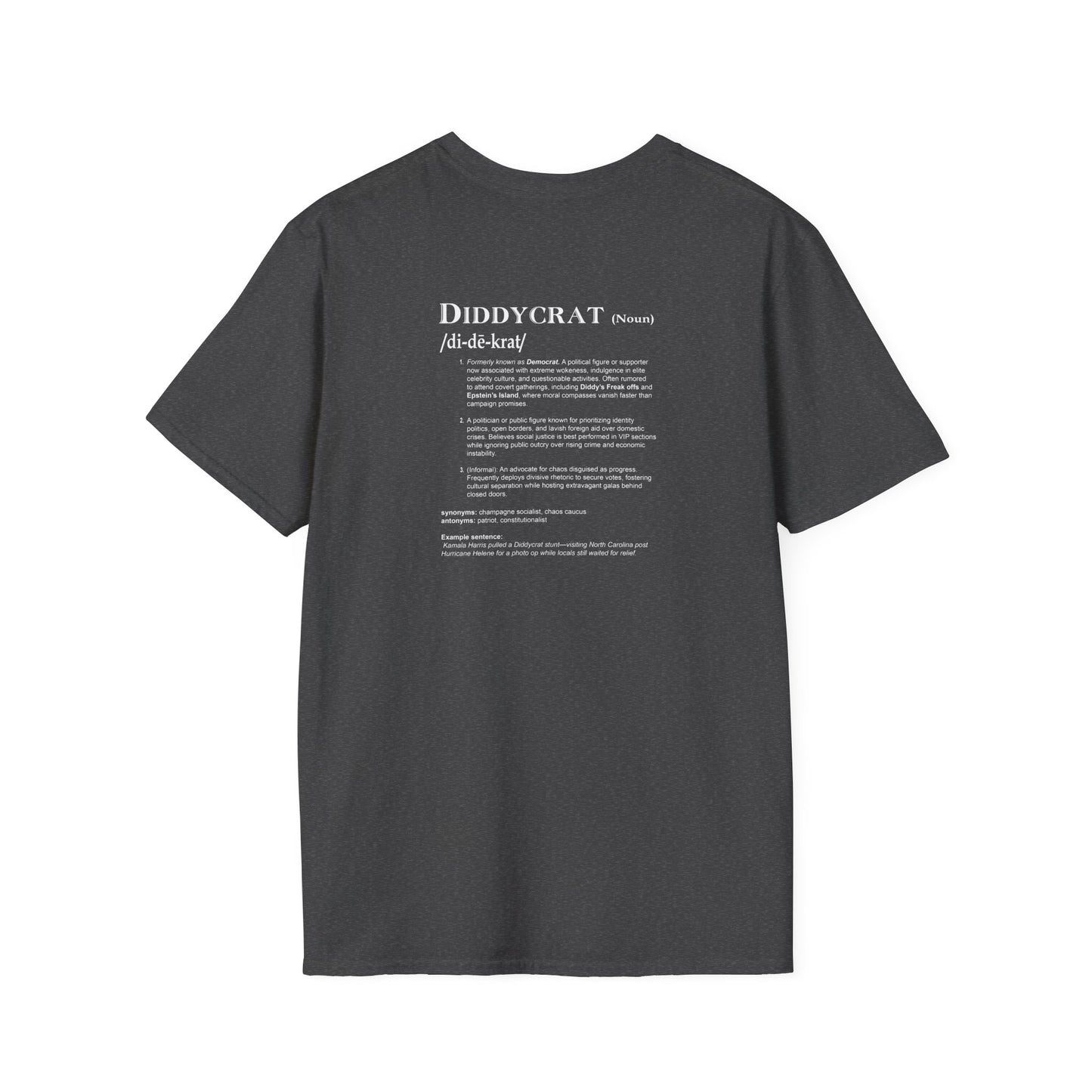 Double-Sided Diddycrat Full Definition Softstyle T-Shirt