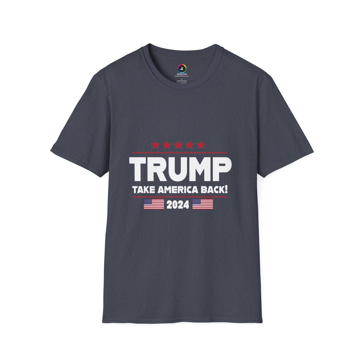 Trump Take America Back - Premium Soft-Style Dark T-Shirt