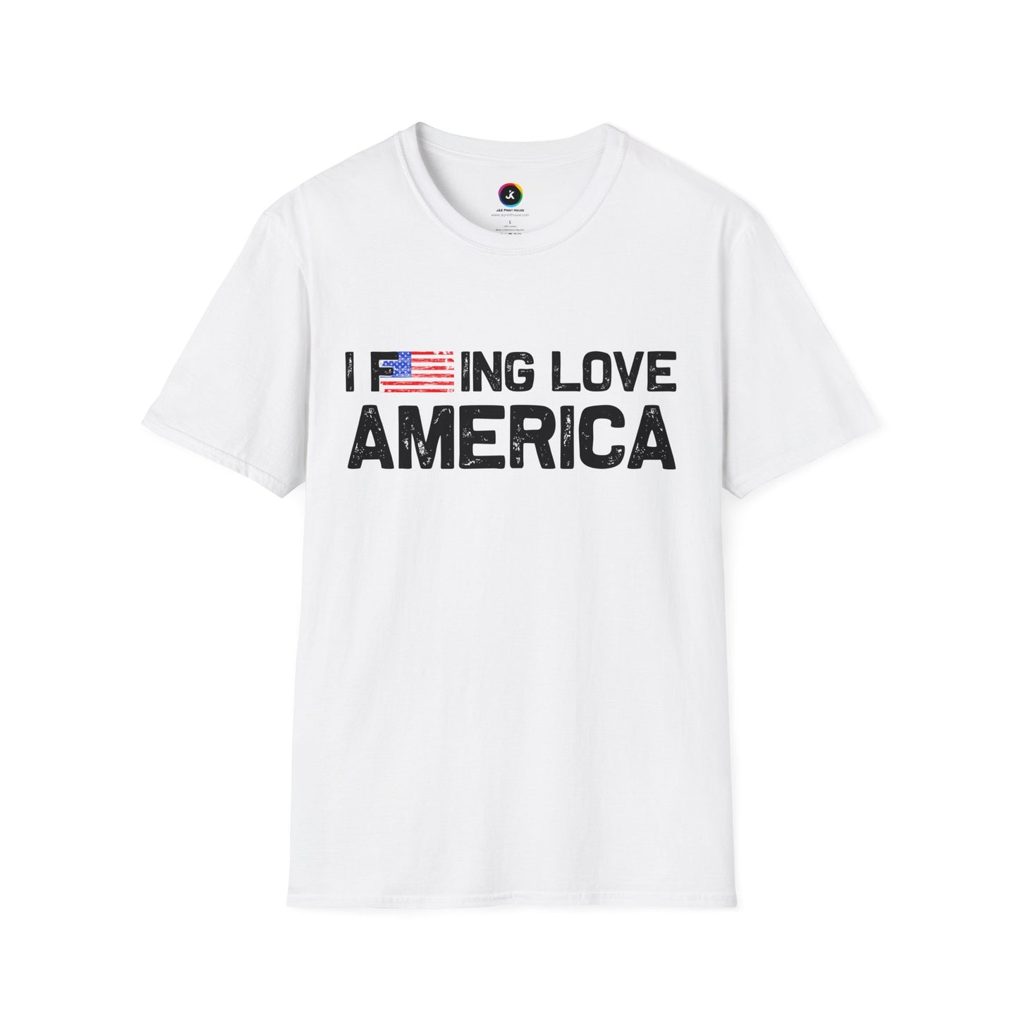 F***ing Love America - Premium Softstyle  Light T-Shirt
