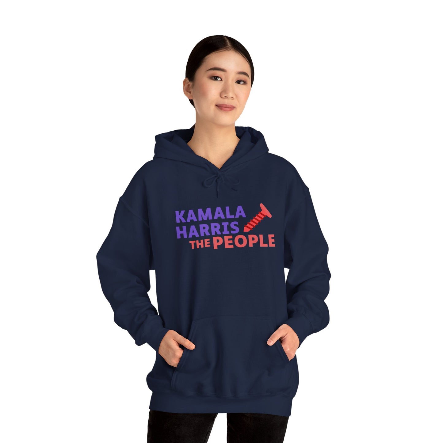 Kamala Harris "Screwing the People" Gildan Unisex Hoodie