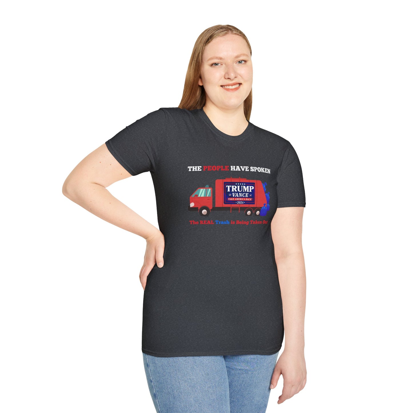 The People Have Spoken – Real Trash Taken Out Trump 2024 Election T-Shirt