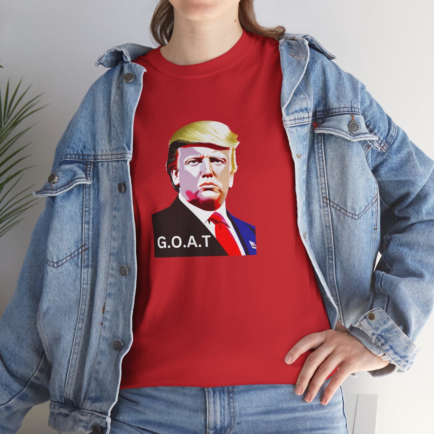 G.O.A.T. Donald Trump - Premium Standard T-Shirt