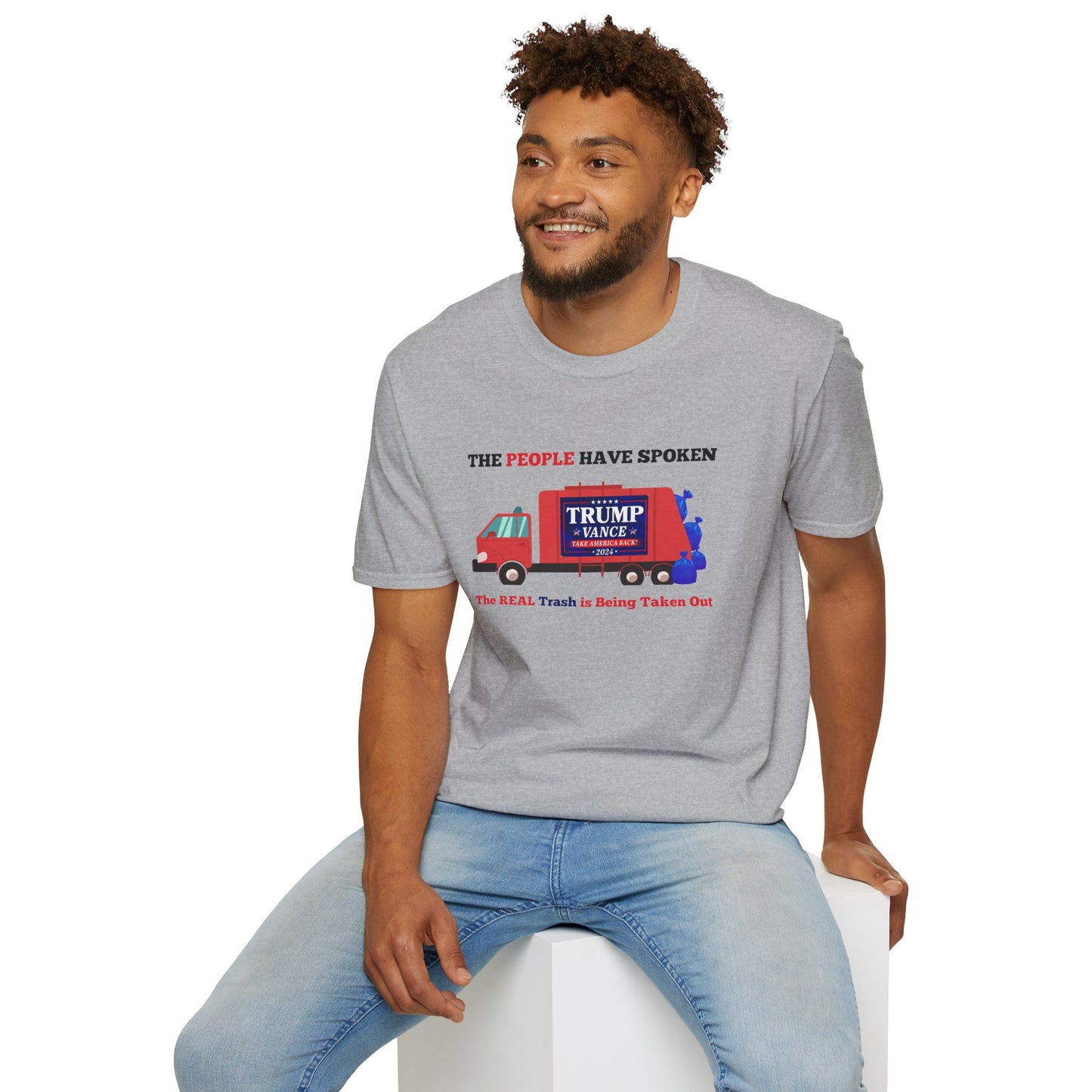 The People Have Spoken – Real Trash Taken Out Trump 2024 Election T-Shirt