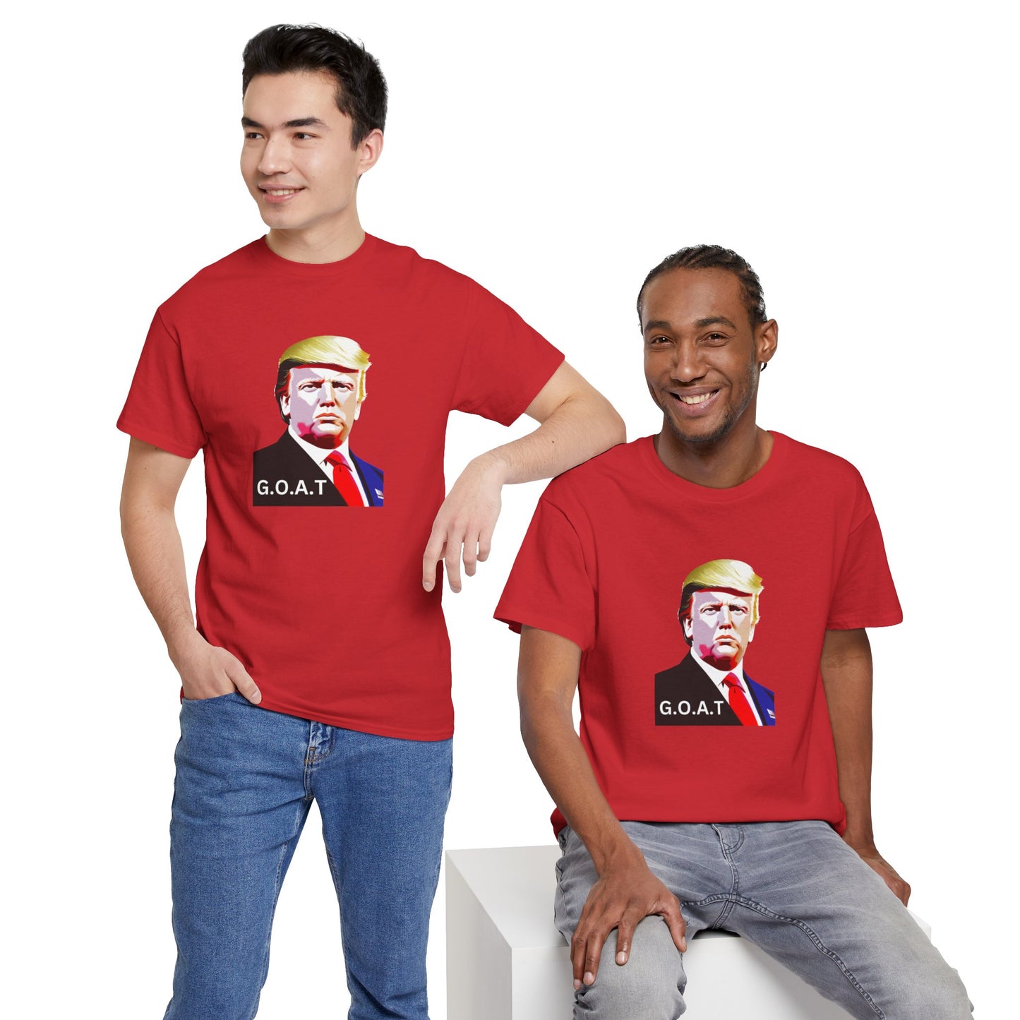 G.O.A.T. Donald Trump - Premium Standard T-Shirt