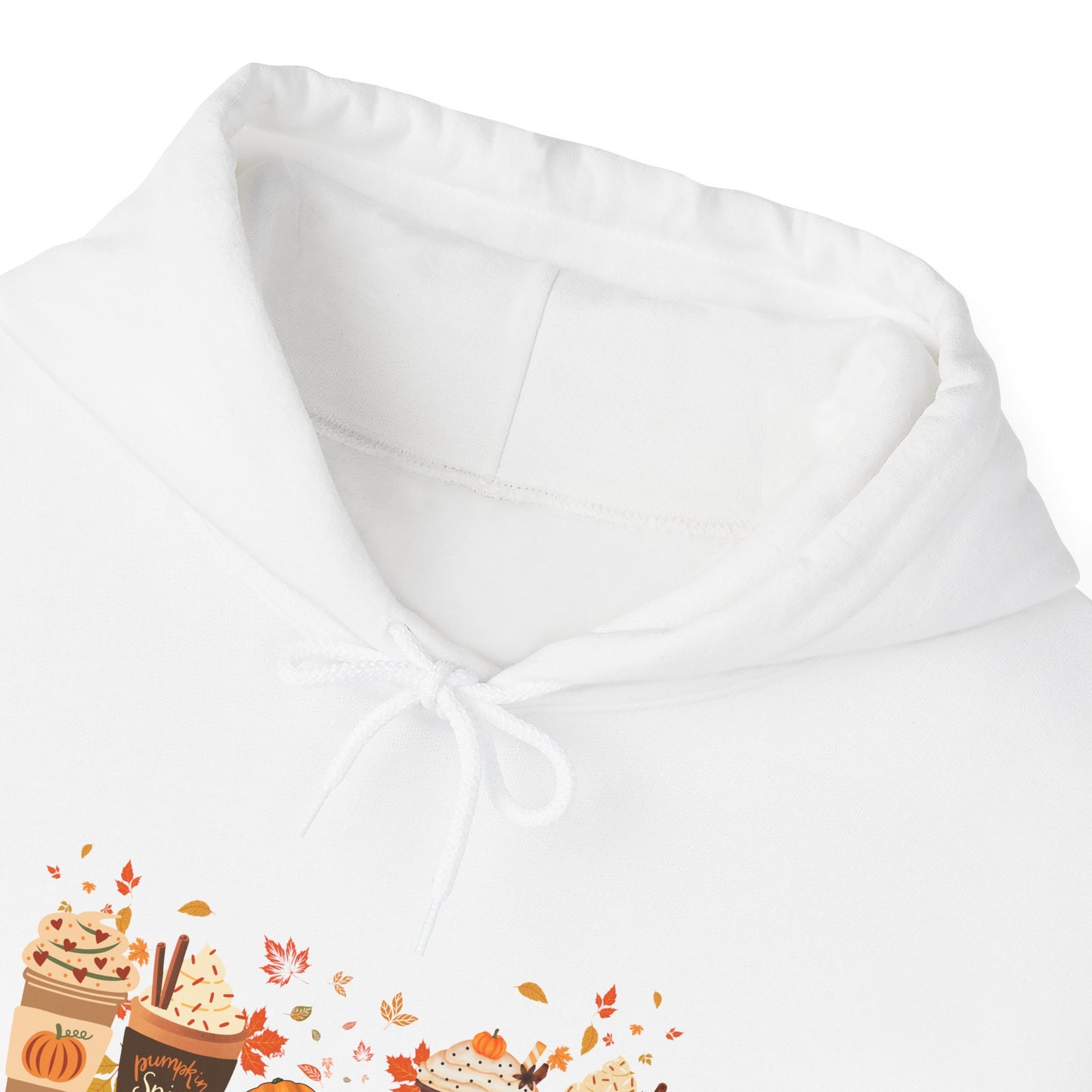 Fall Pumpkin Spice Latte Design Gildan Hoodie