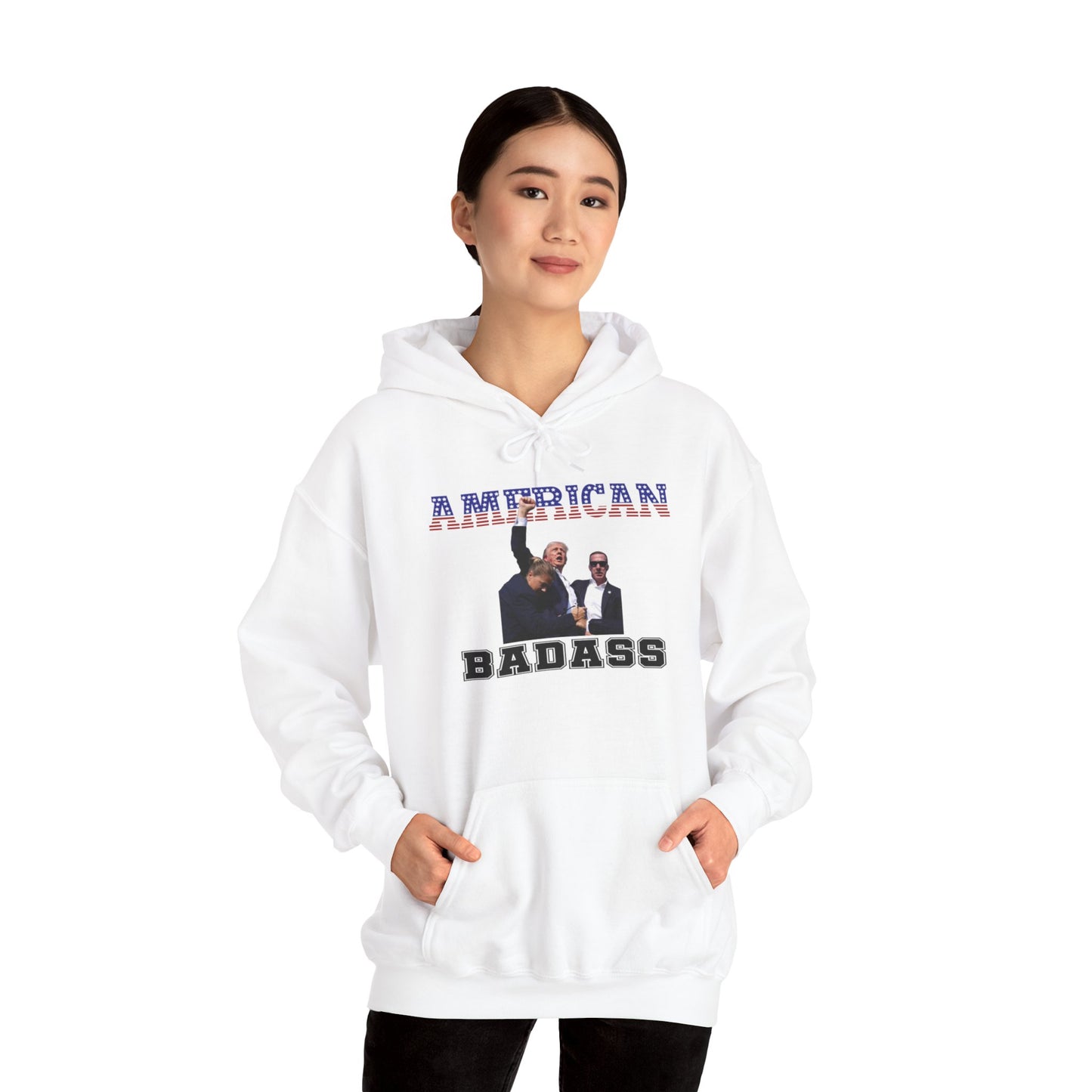 American Badass Gildan Hoodie