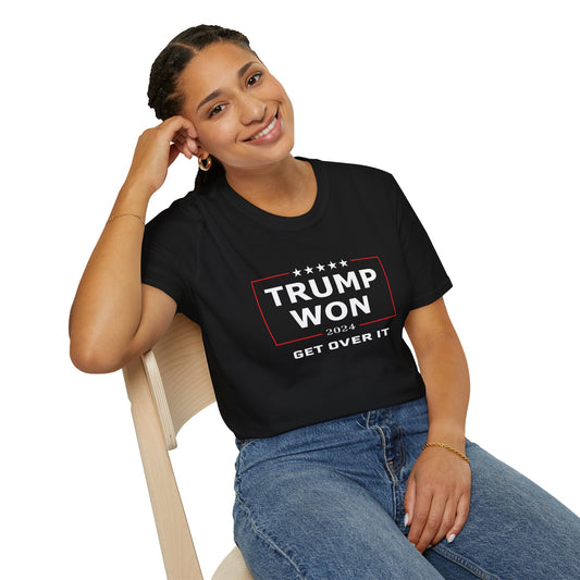 Trump Won 2024 Election – Get Over It! T-Shirt