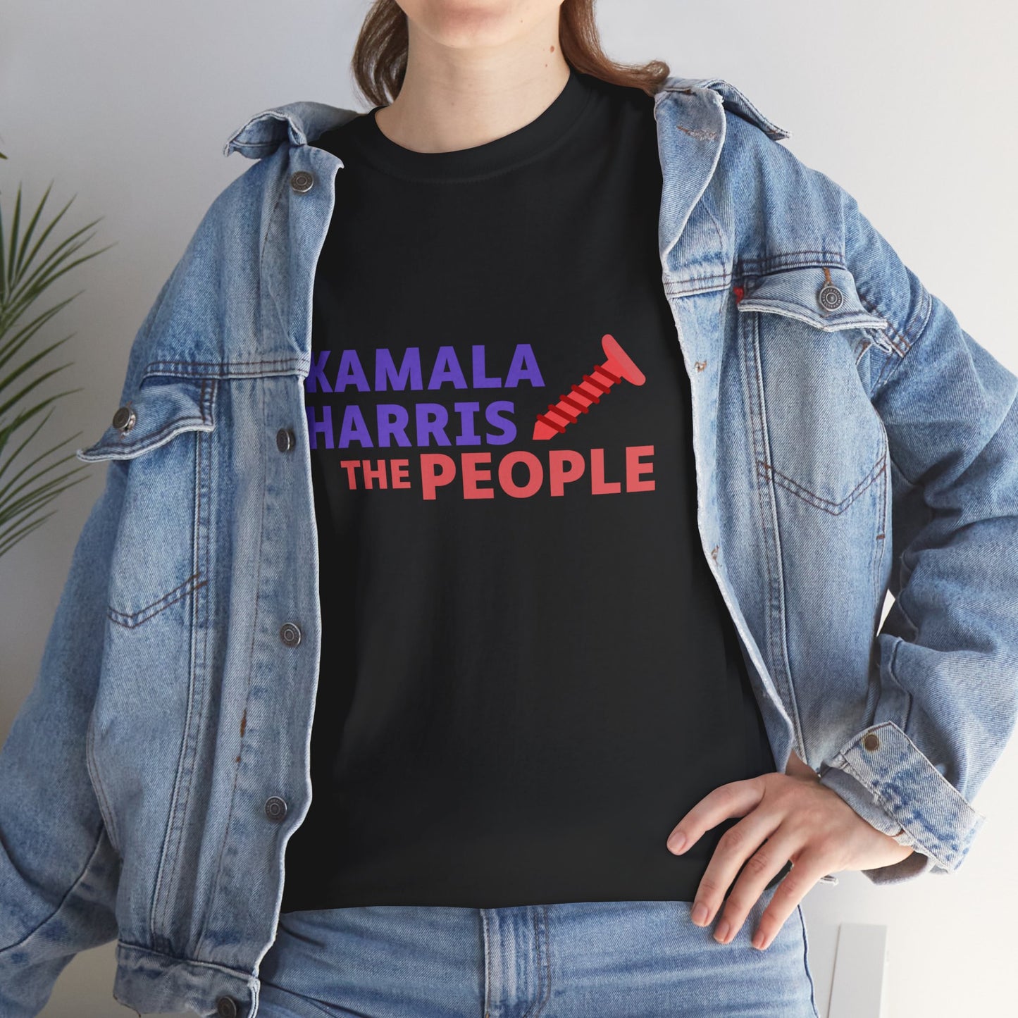 Kamala Harris 2024 “Screwing the People” Gildan T-Shirt