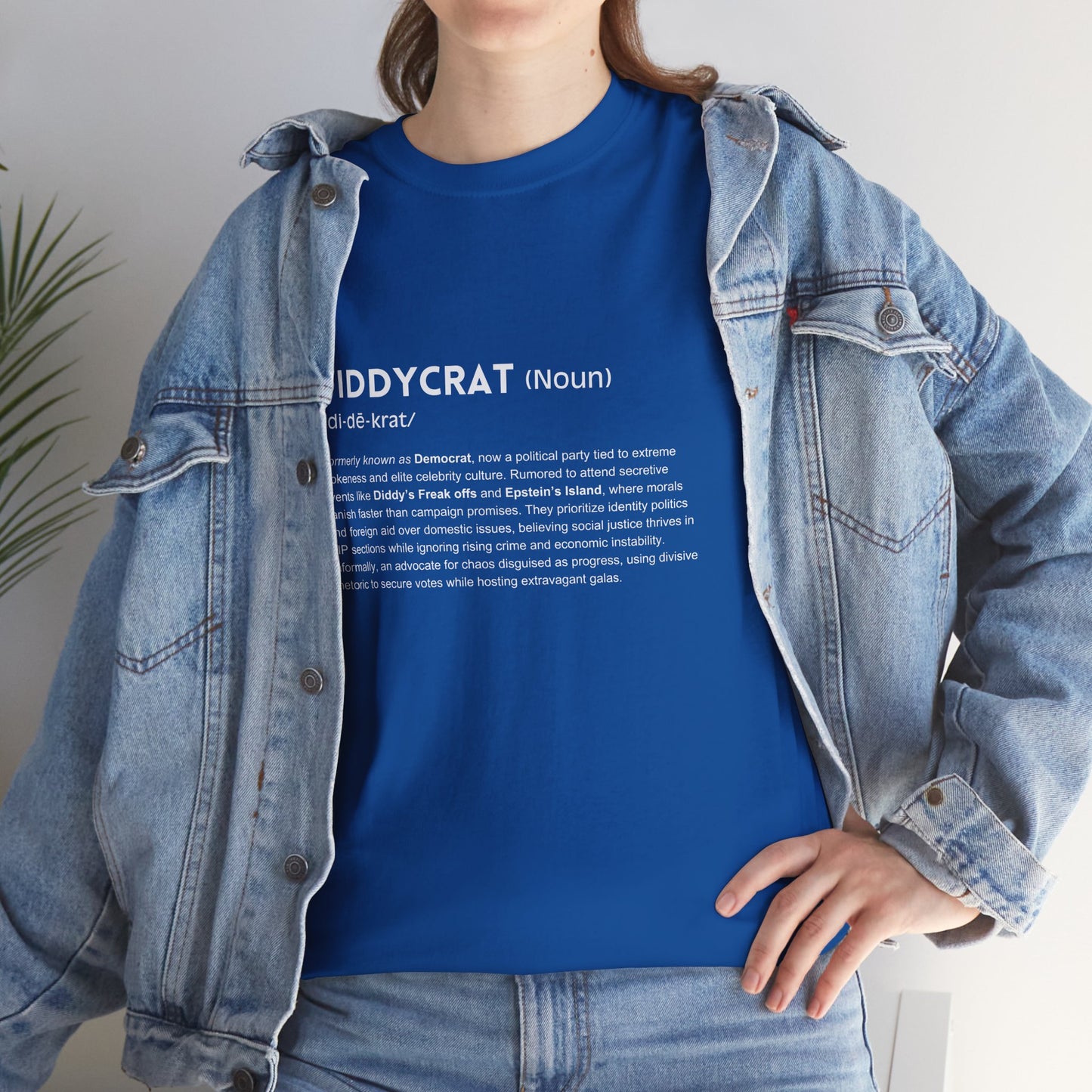 Diddycrat Definition T-Shirt – Condensed Version Politically Incorrect Election Tee