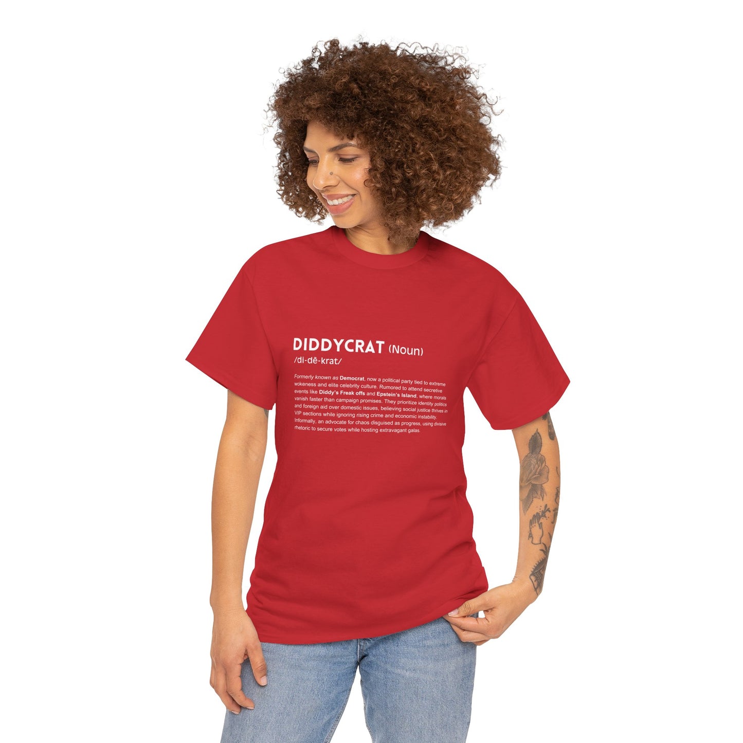 Diddycrat Definition T-Shirt – Condensed Version Politically Incorrect Election Tee