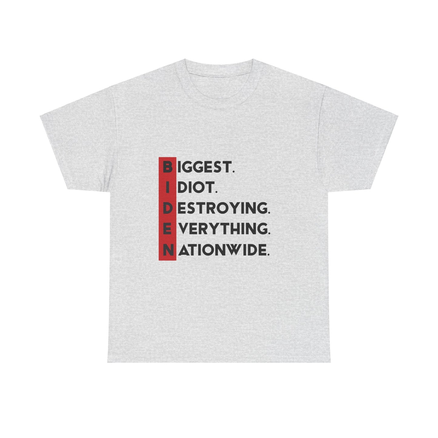 Biden Acronym Politically Incorrect - Premium Light T-Shirt