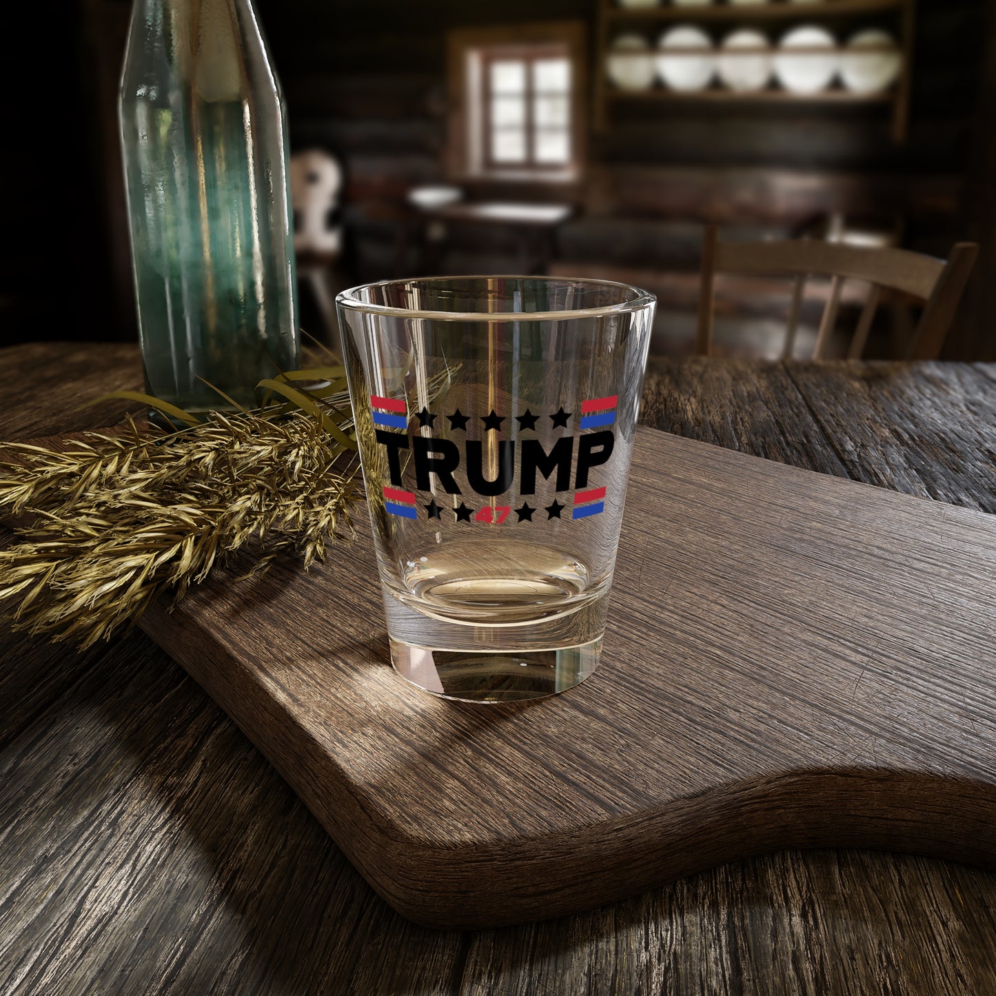 Trump 47 Shot Glass, 1.5oz – Pro Trump Political Merchandise for 2024 Election