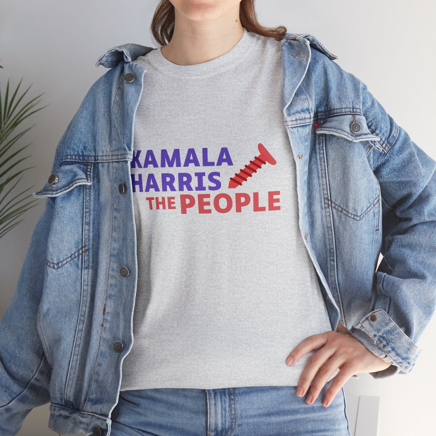 Kamala Harris 2024 “Screwing the People” Gildan T-Shirt