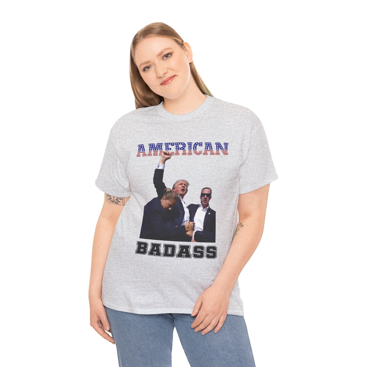 American Badass Unisex Heavy Cotton Tee