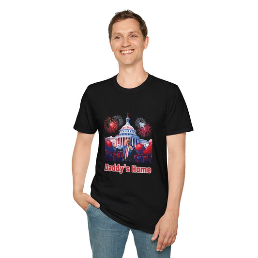 Limited Edition Daddy’s Back Trump 2024 Election Victory T-Shirt