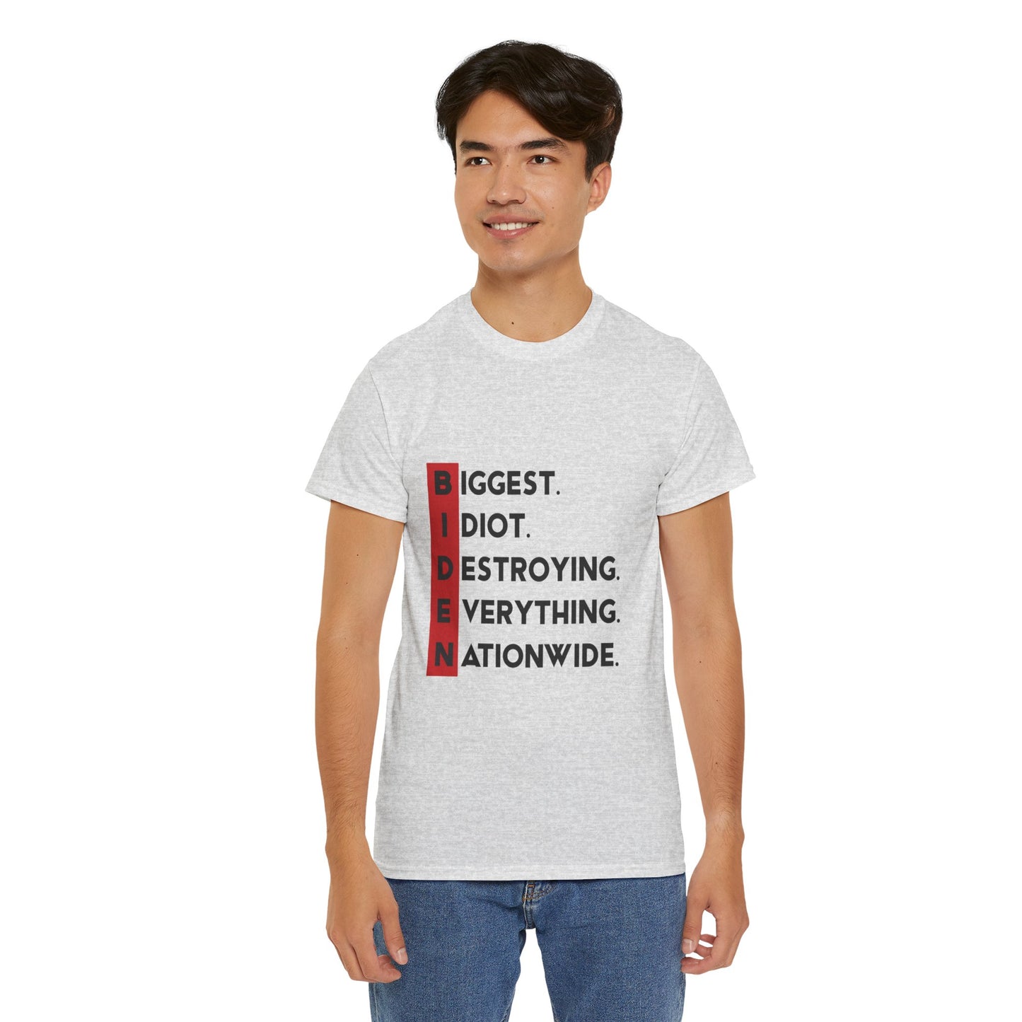 Biden Acronym Politically Incorrect - Premium Light T-Shirt